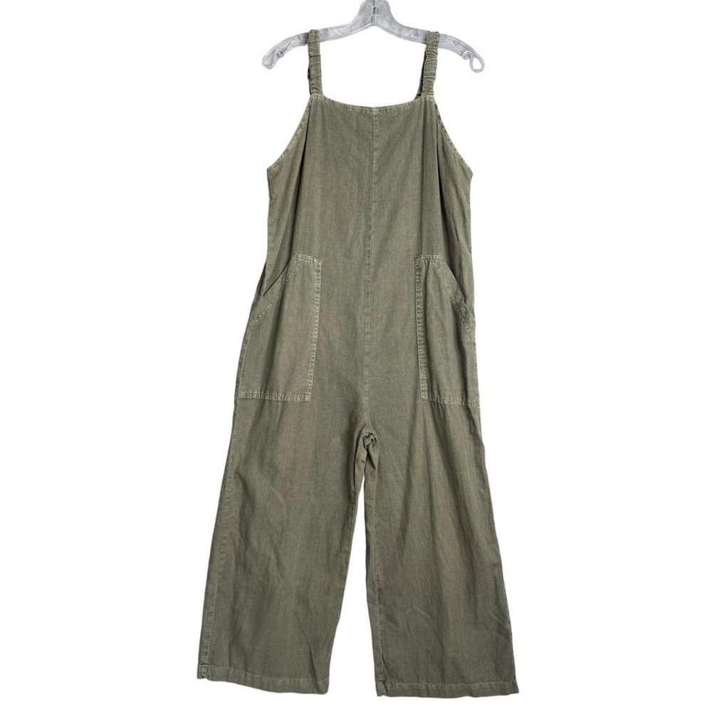 Linen-Blend Jumpsuit Women’s Large